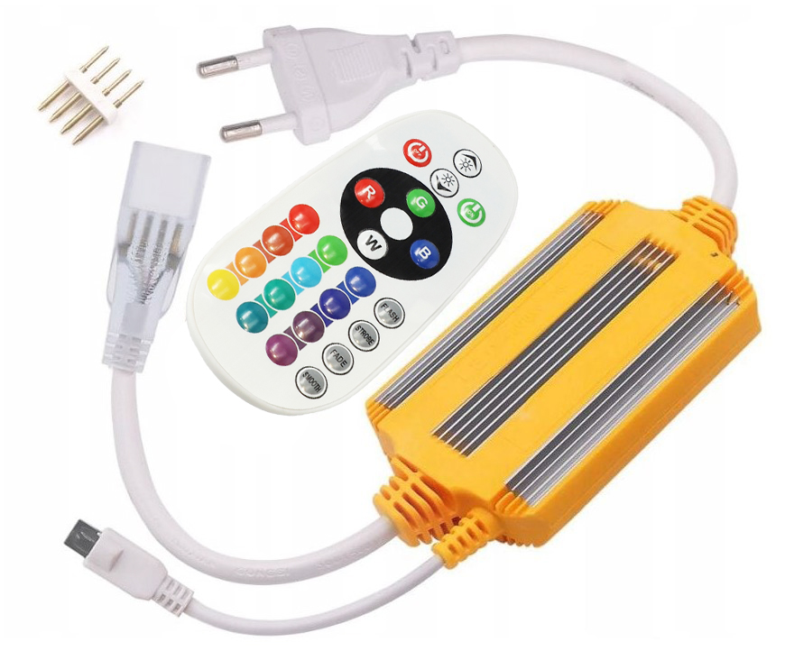 

Zasilacz Stabilizator Do Taśma Led Neon 4 Piny Rgb