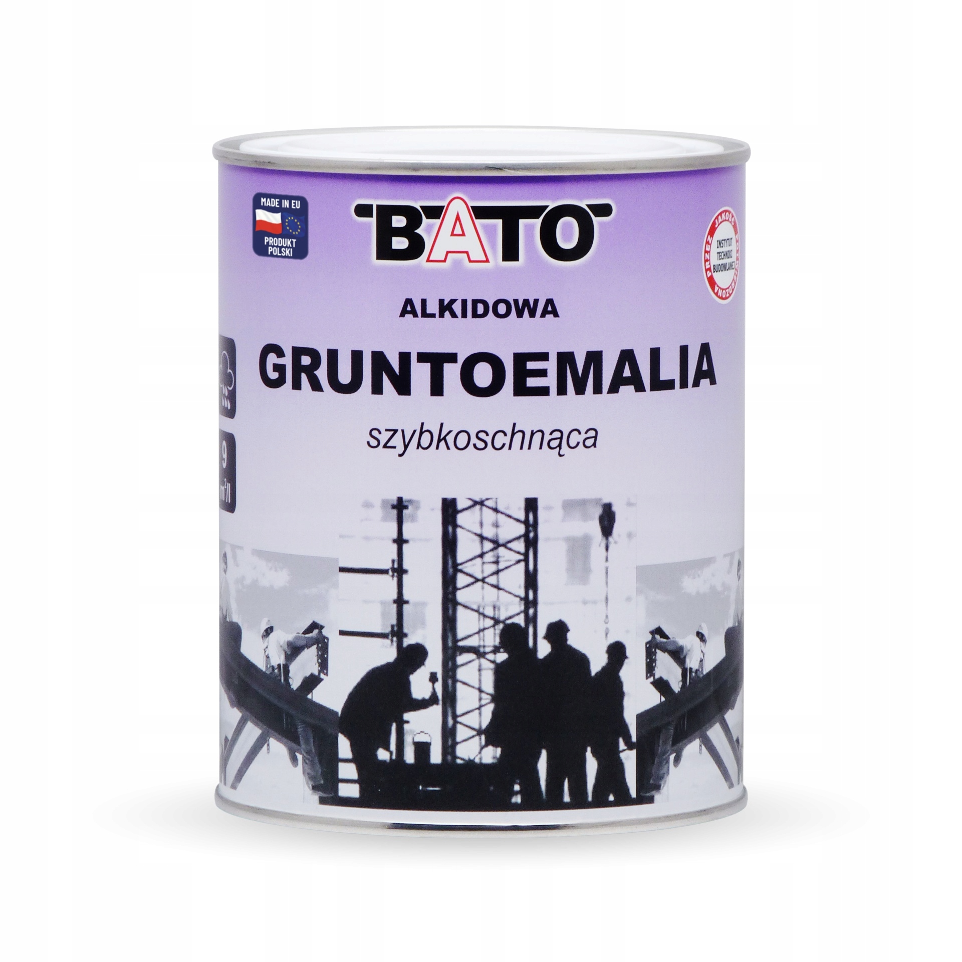 Barva na kov proti korozi Aluminiová Ral 9006 0,8L Bato