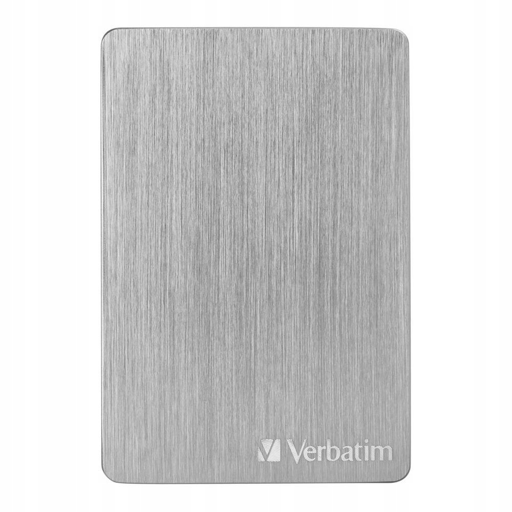 Dysk zewnętrzny Hdd Verbatim Store 'n' Go Alu 1TB Slim 2.5" srebrny