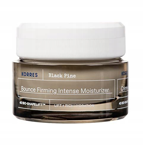 Korres Black Pine Intensive Moisturizer (bounce Firming Intense Moisturizer) Intenzivní hydratační krém s černou borovicí pro pružnost a pevnost pleti