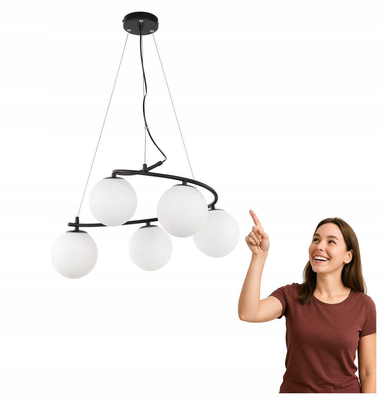 Závěsná lampa Aslan 3470 Rabalux