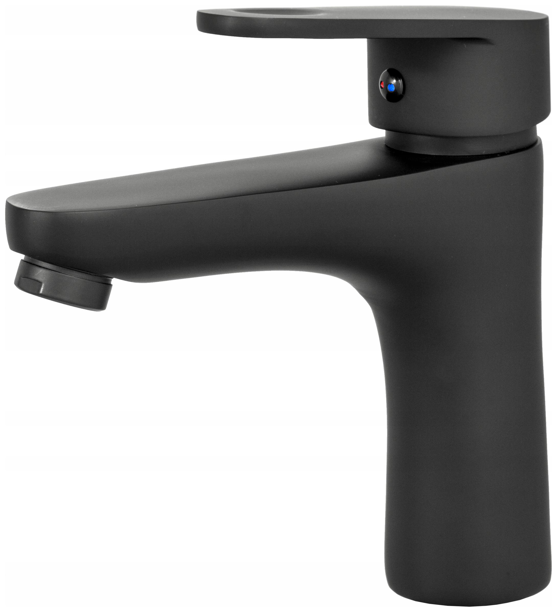 Cobi Černá Umyvadlová Baterie Čtvercová Baterie