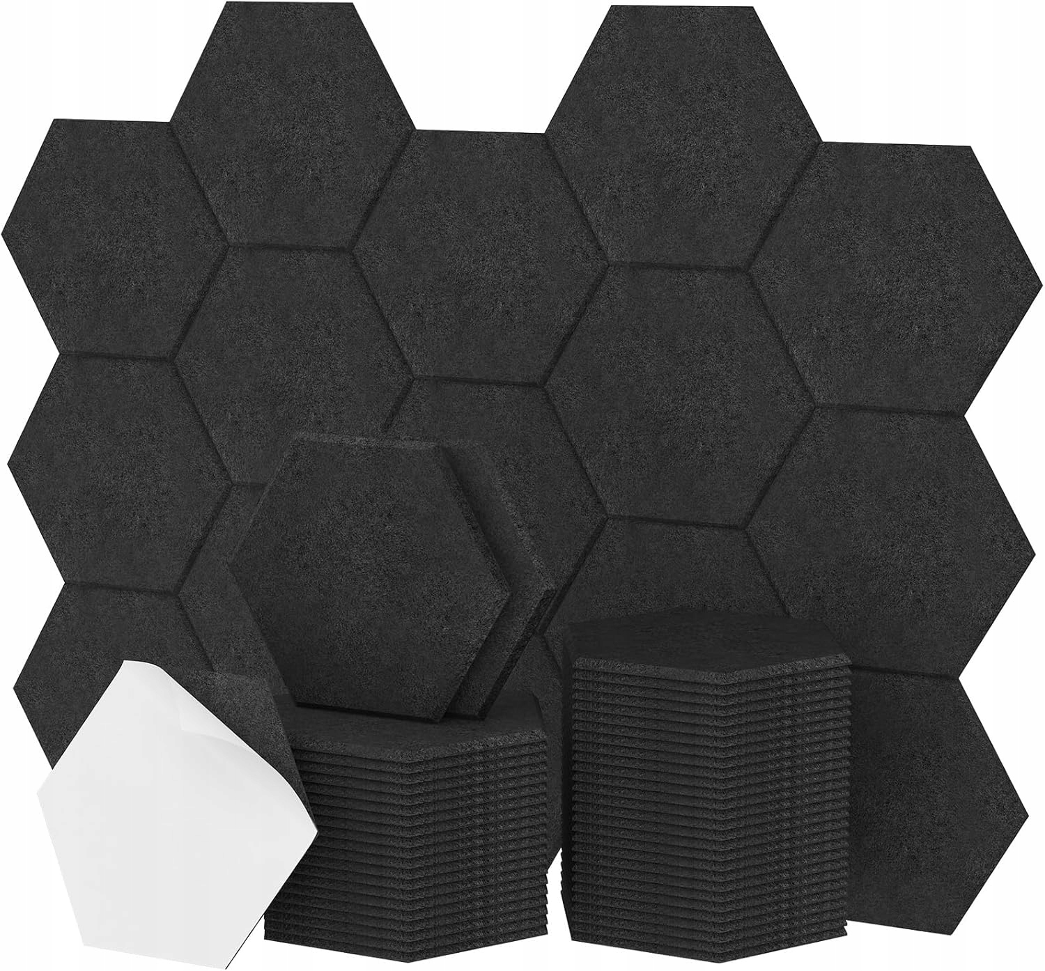 Akustická Pena Na Stenu 36 Ks, Zvukotesný Panel Hex