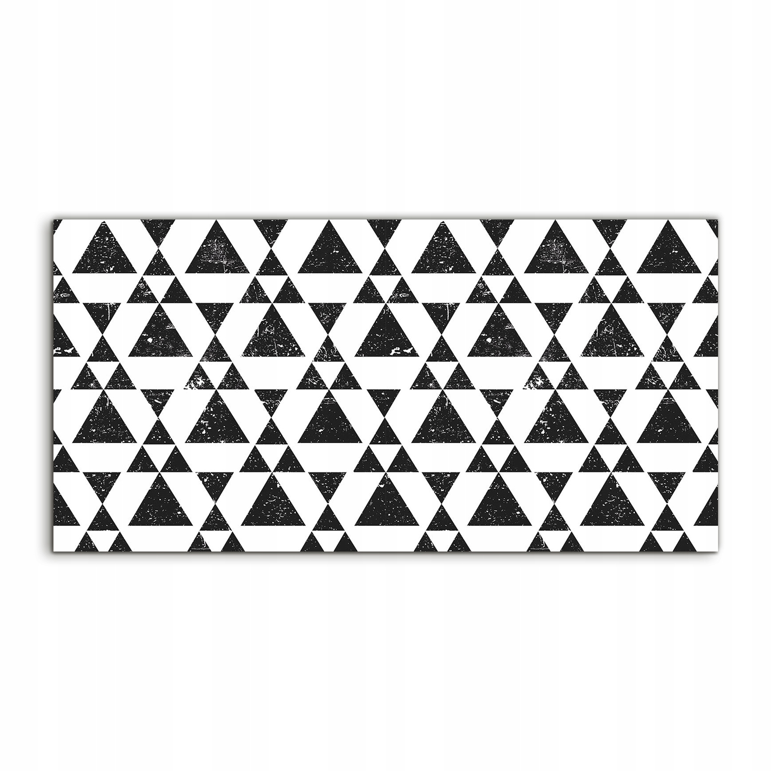 Obraz 140x70 závesný Art Grunge Trojuholníky s grafikou