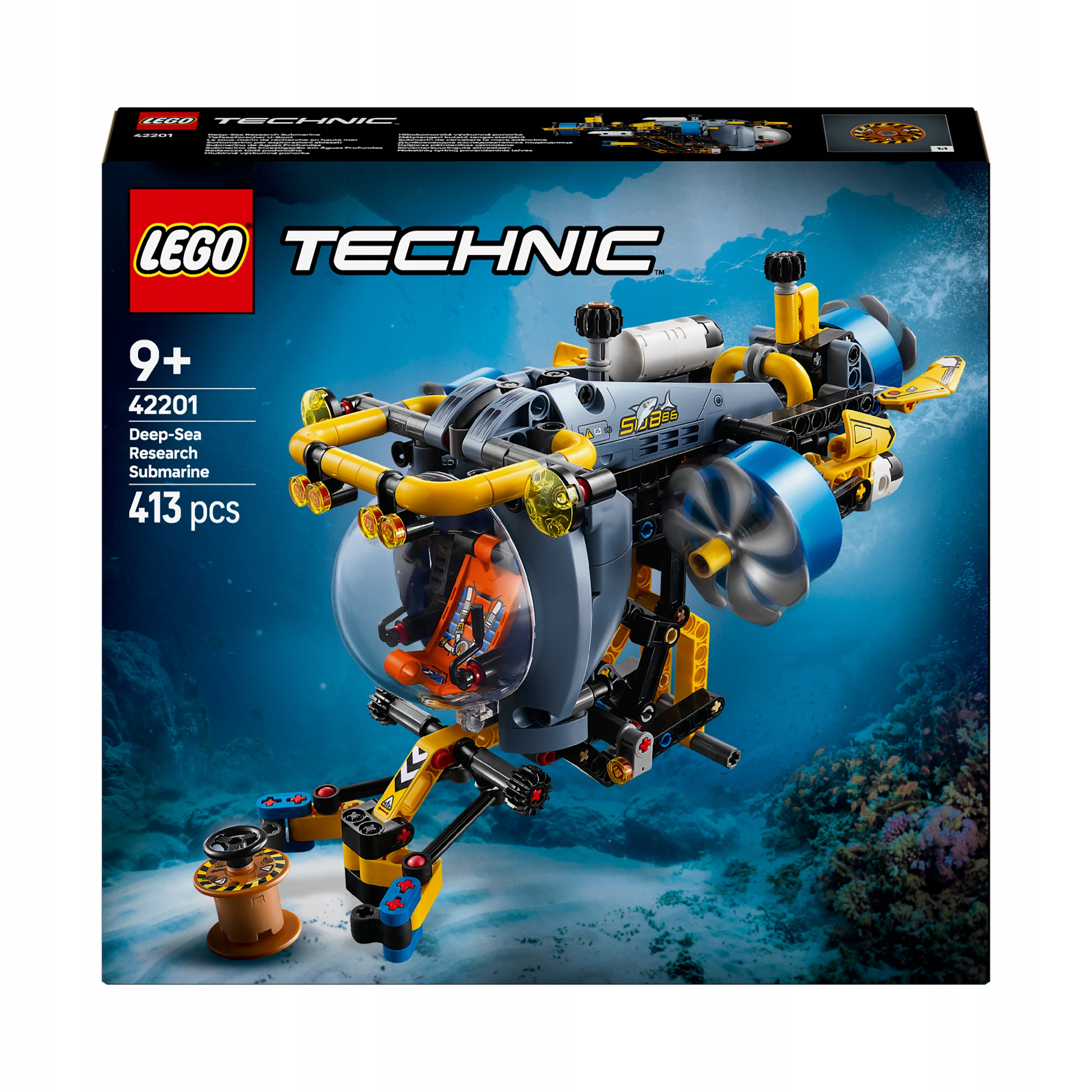 Lego Technic Badawcza łódź podwodna 42201