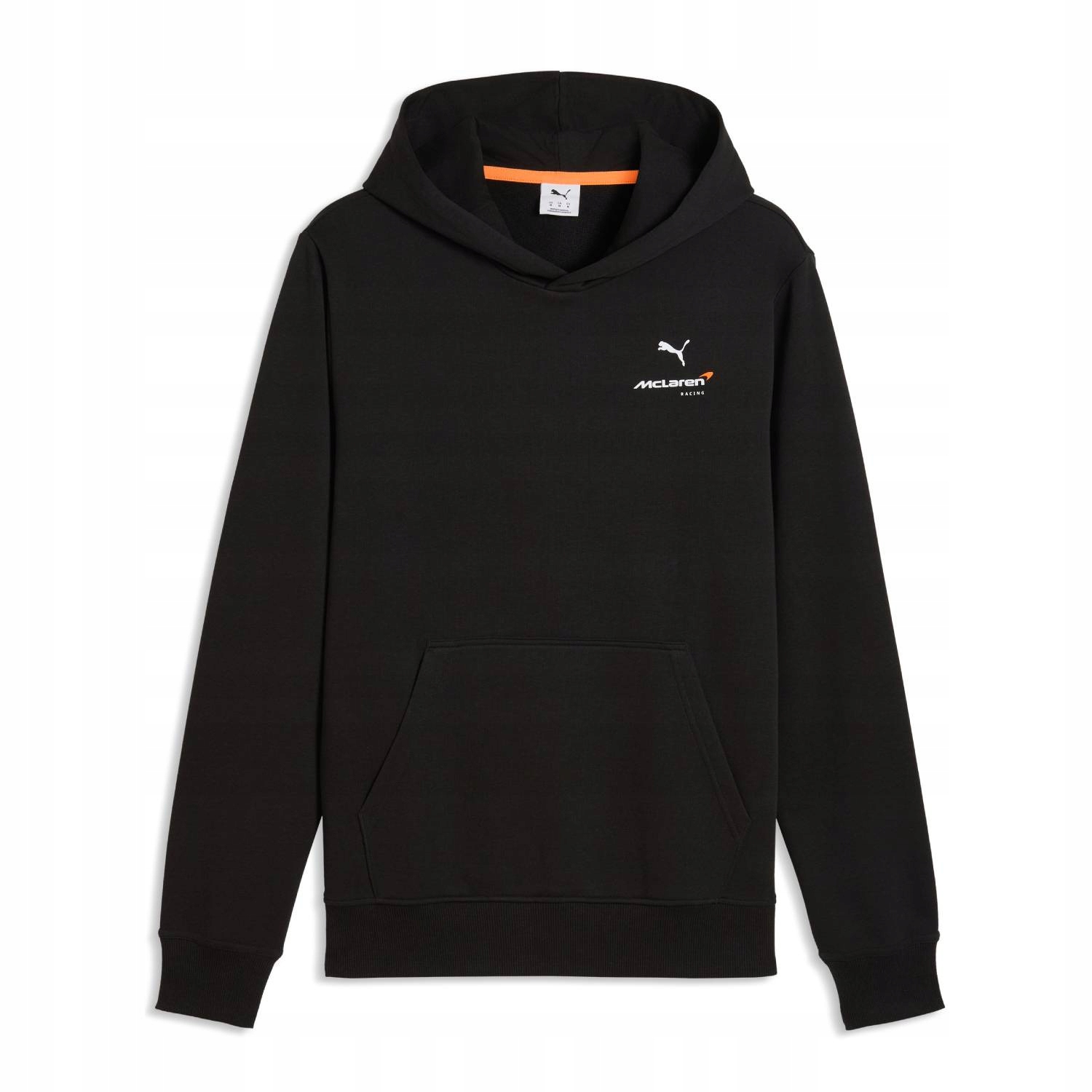 Pánská mikina černá s kapucí Logo McLaren F1 2026 (s)
