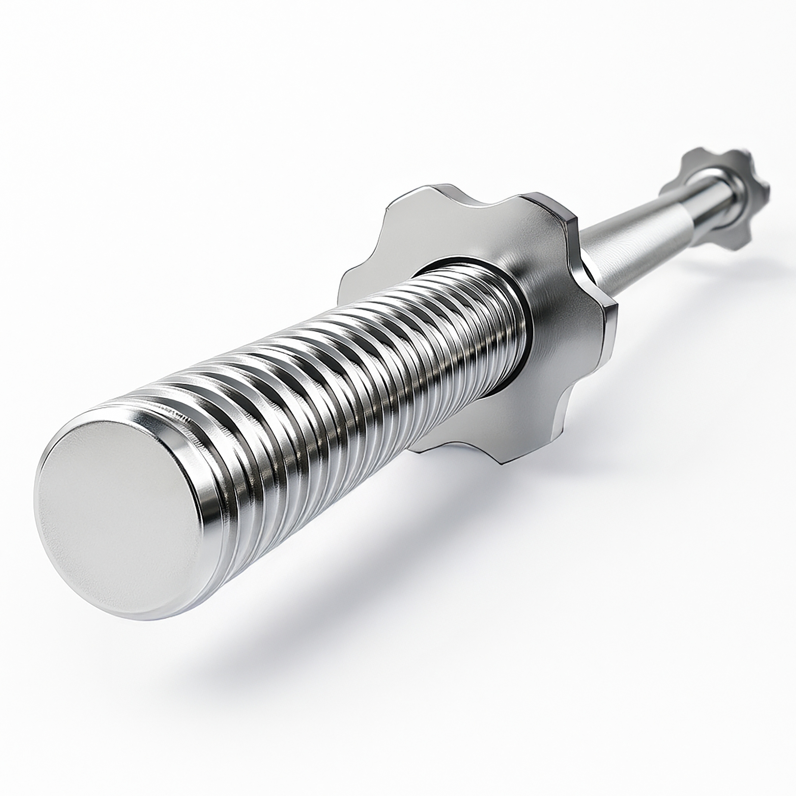 Gryf prosty stalowy sztanga 180cm 25mm pełny