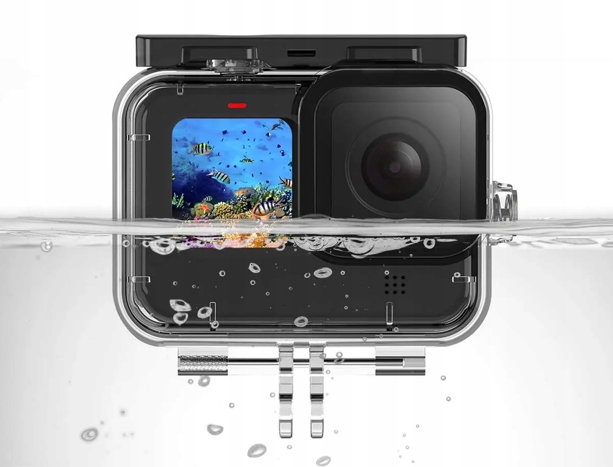 OBUDOWA OCHRONNA WODOODPORNA do 45M dla GOPRO HERO 9 / 10 / 11 / 12 Model GoPro 9/10