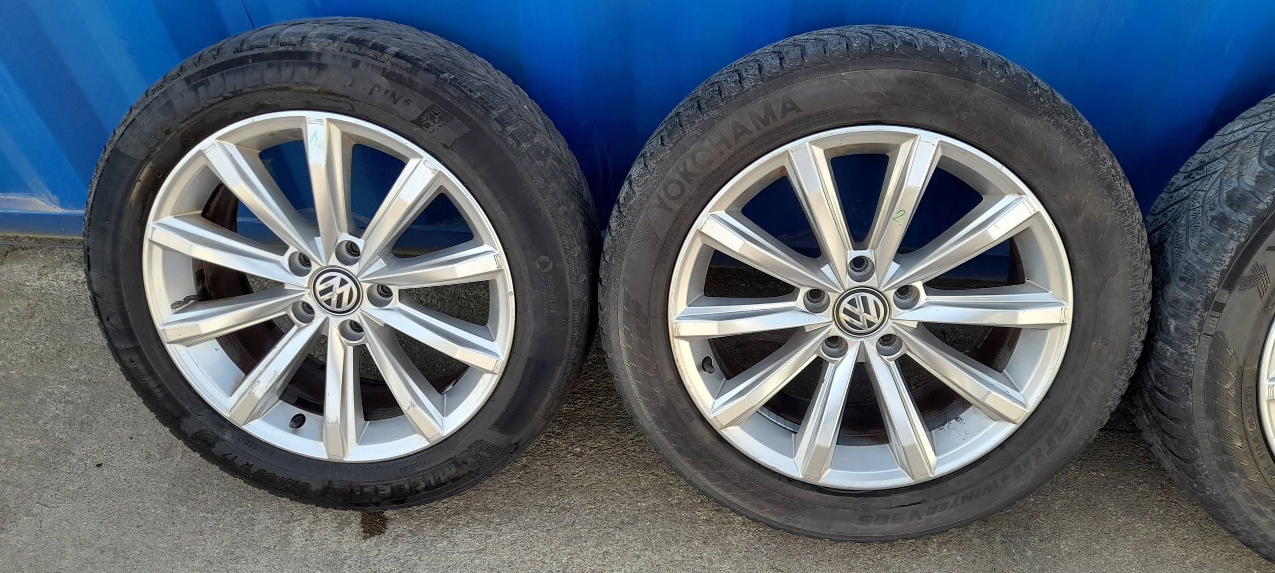 Volkswagen Passat B8 4 x Alufelgen 17 3G0601025D
