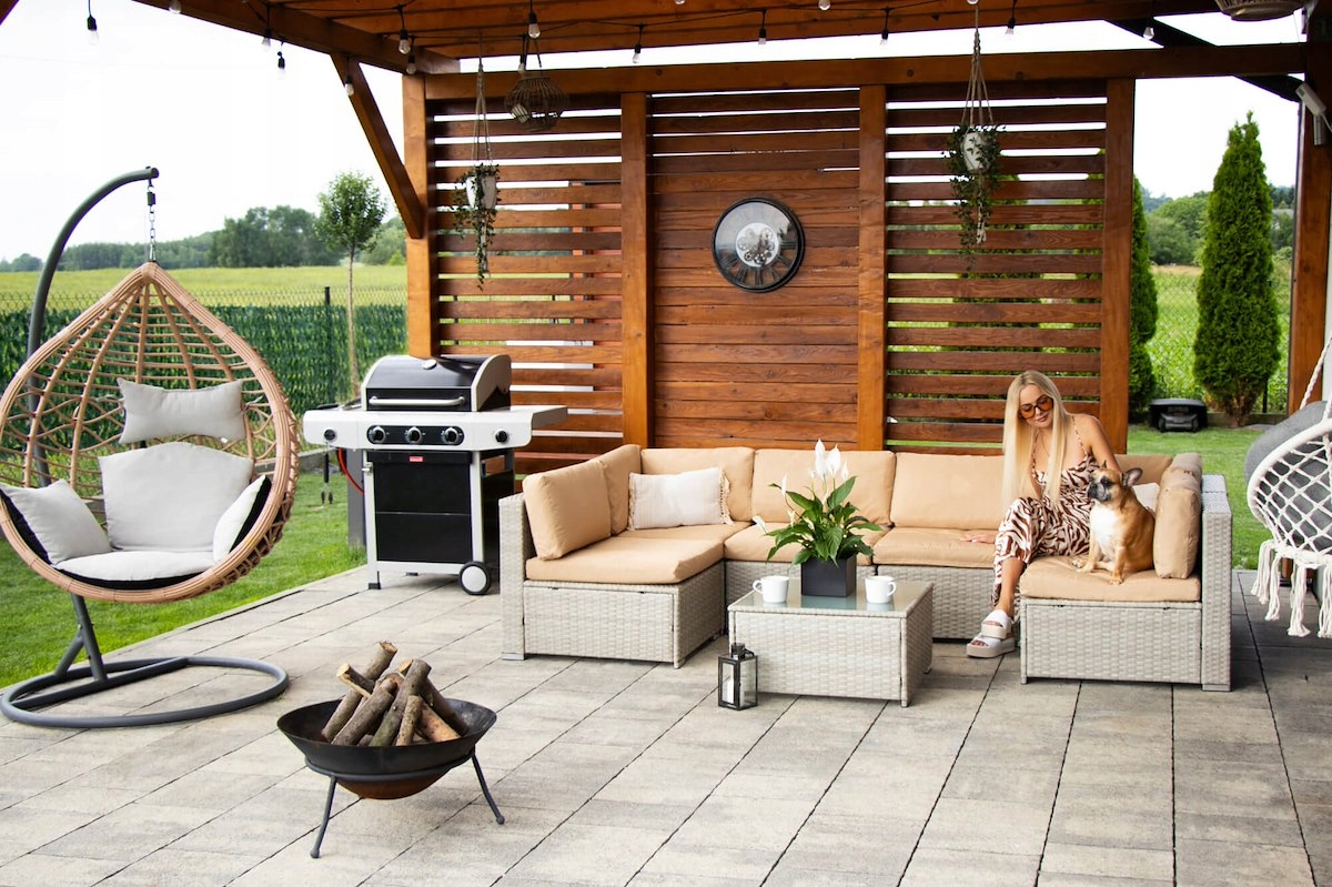 4166 charcoal 620mm×610mm NEW ZESTAW MEBLI OGRODOWYCH NAROŻNIK SOFA TECHNORATTAN MEBLE