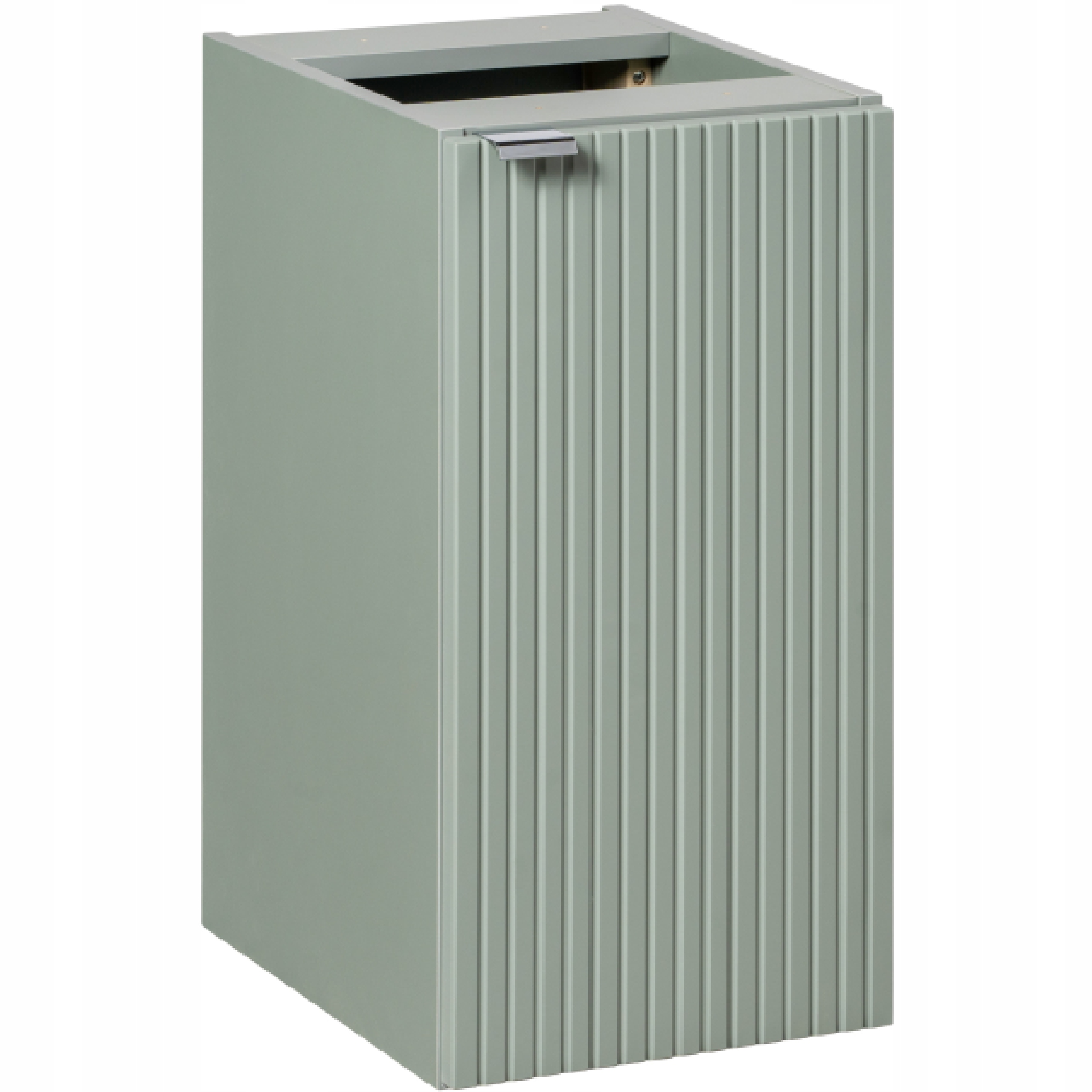 SZAŁWIOWA szafka pod blat 30 cm LINE REED GREEN 81-30-1D RYFLOWANY front