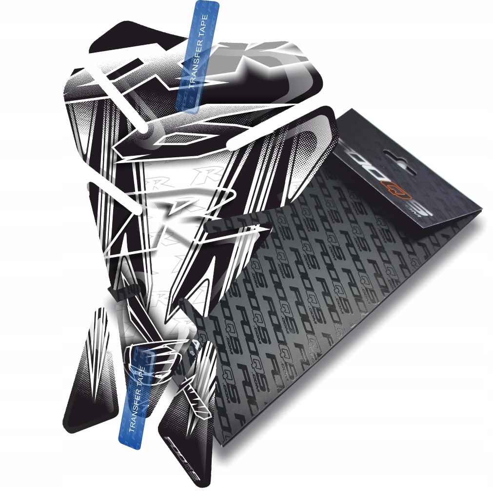 Tank-pad V1 od firmy Fooqs pro Kawasaki ZX-6-R Bílý