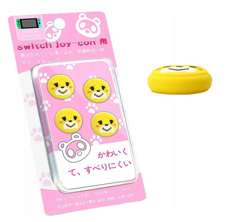 4x GUMKI NAKŁADKI SWITCH Animal Crossing Isabelle EAN (GTIN) 773124006950