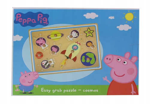 

Puzzle Układanka Drewniana Świnka Peppa