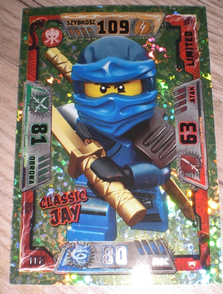 Lego Ninjago TCG2 Nr LE2: Classic Jay Unikat