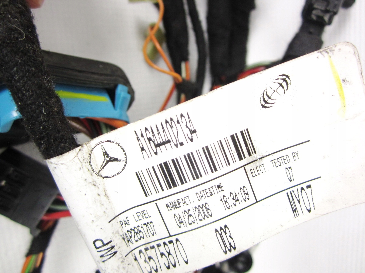 bundle of the rear bonnet right Mercedes ML W164