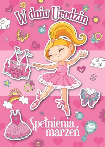 

dla dziewczynki kartka urodzinowa GM121