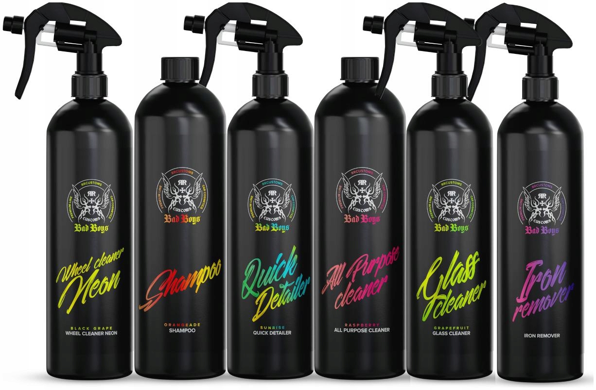 RR Customs RRC Bad Boys Mega Zestaw Kosmetyków Do Auta Detailing Prezent