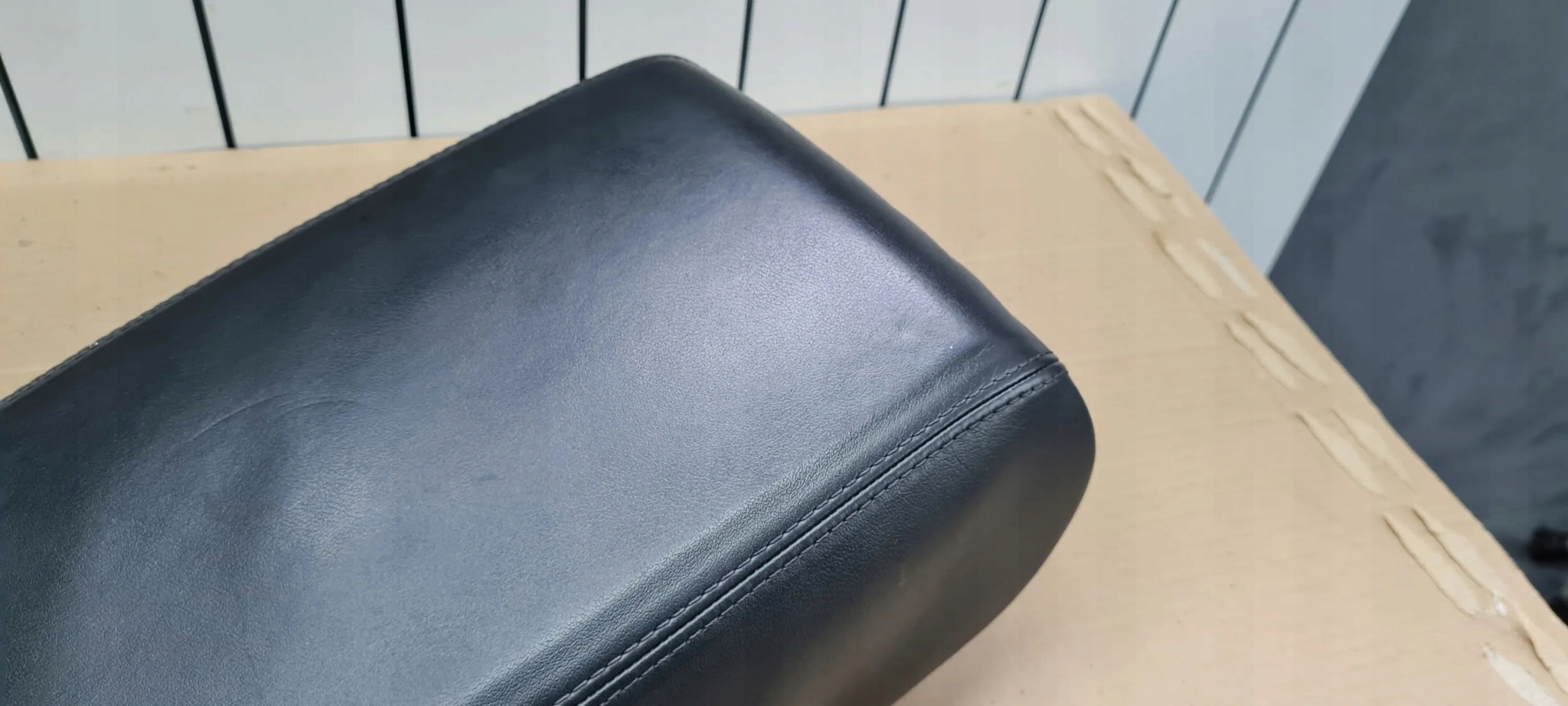 A6 C7 4G armrest leather SKORZANY SLINE black A7 4G