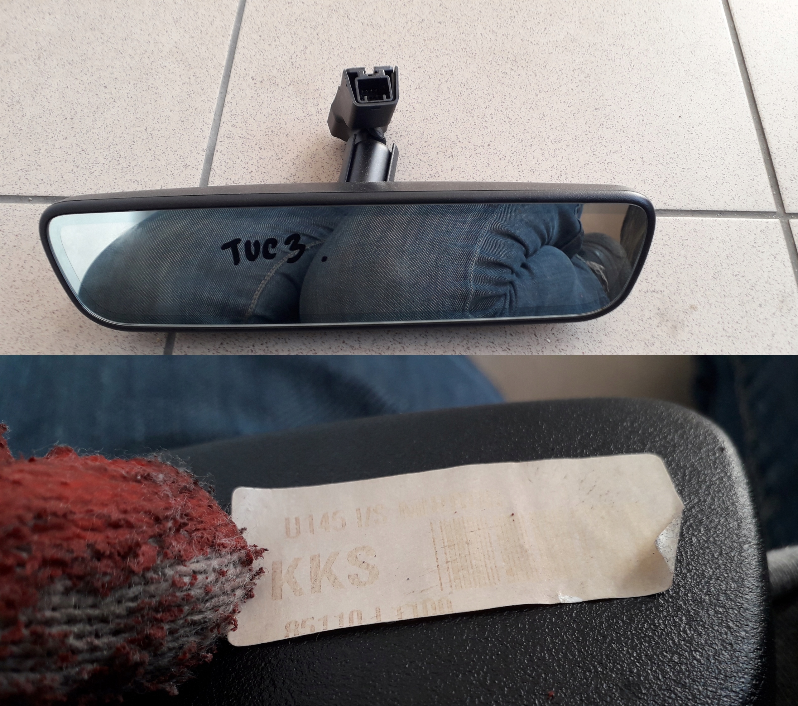 85110-L1100 85110L1100 - HYUNDAI TUCSON III IV 2020-ЗЕРКАЛО ЗАДНЕГО ВИДА