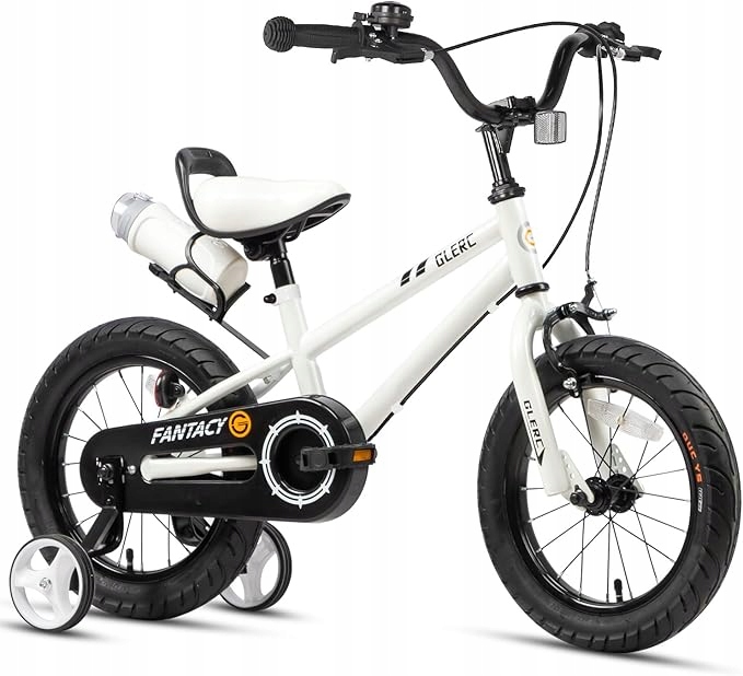 Rower Dziecięcy Glerc Fantacy Koła 16 cali Biały Kółka Boczne 4-8 lat
