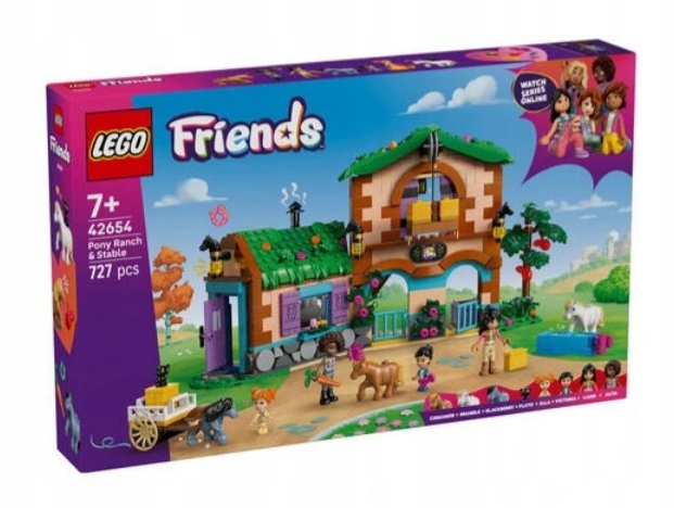 Lego 42654 Friends Ranč Poníků A Stáj