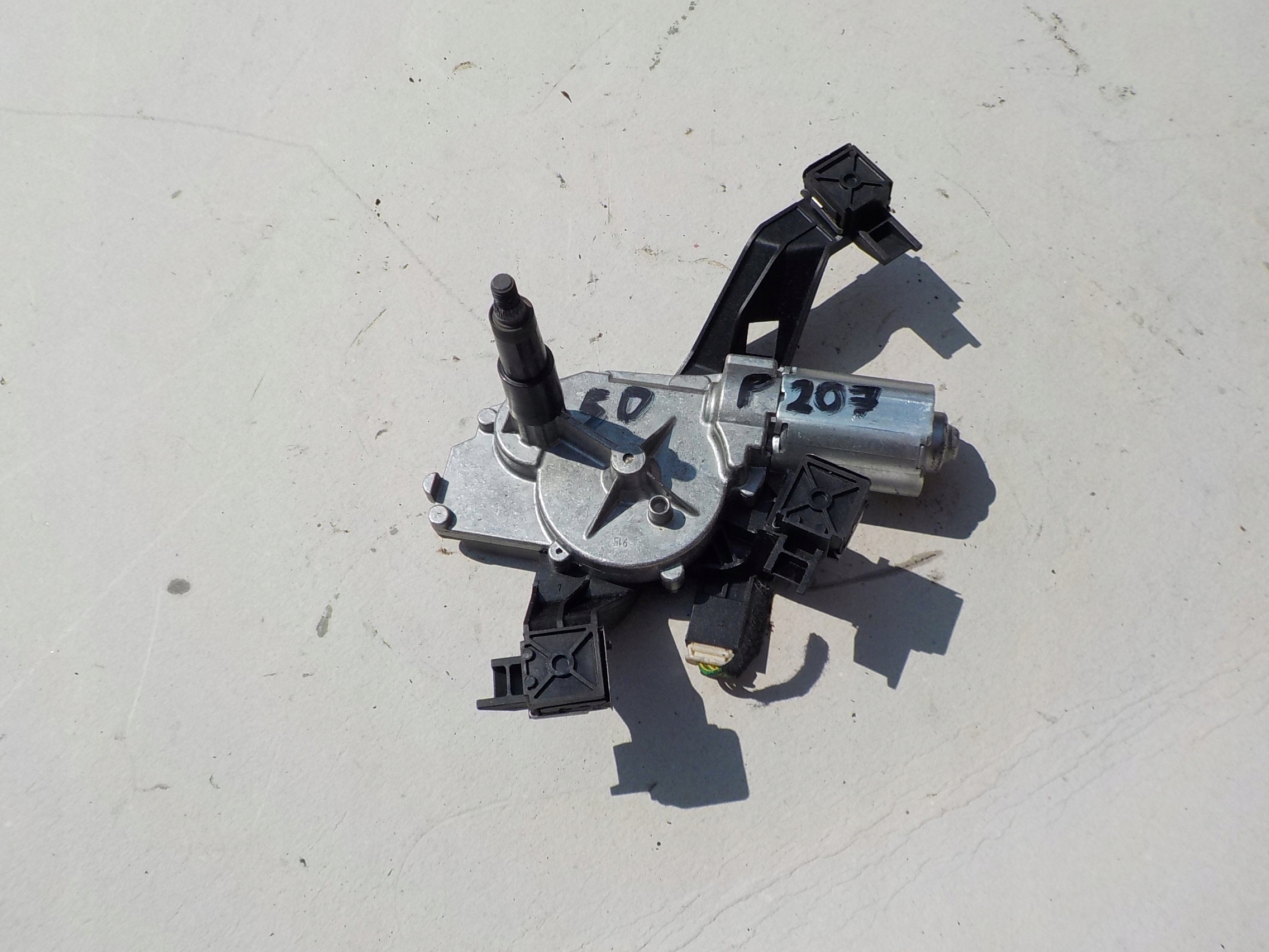 motor ablaktörlők far peugeot 207 HB