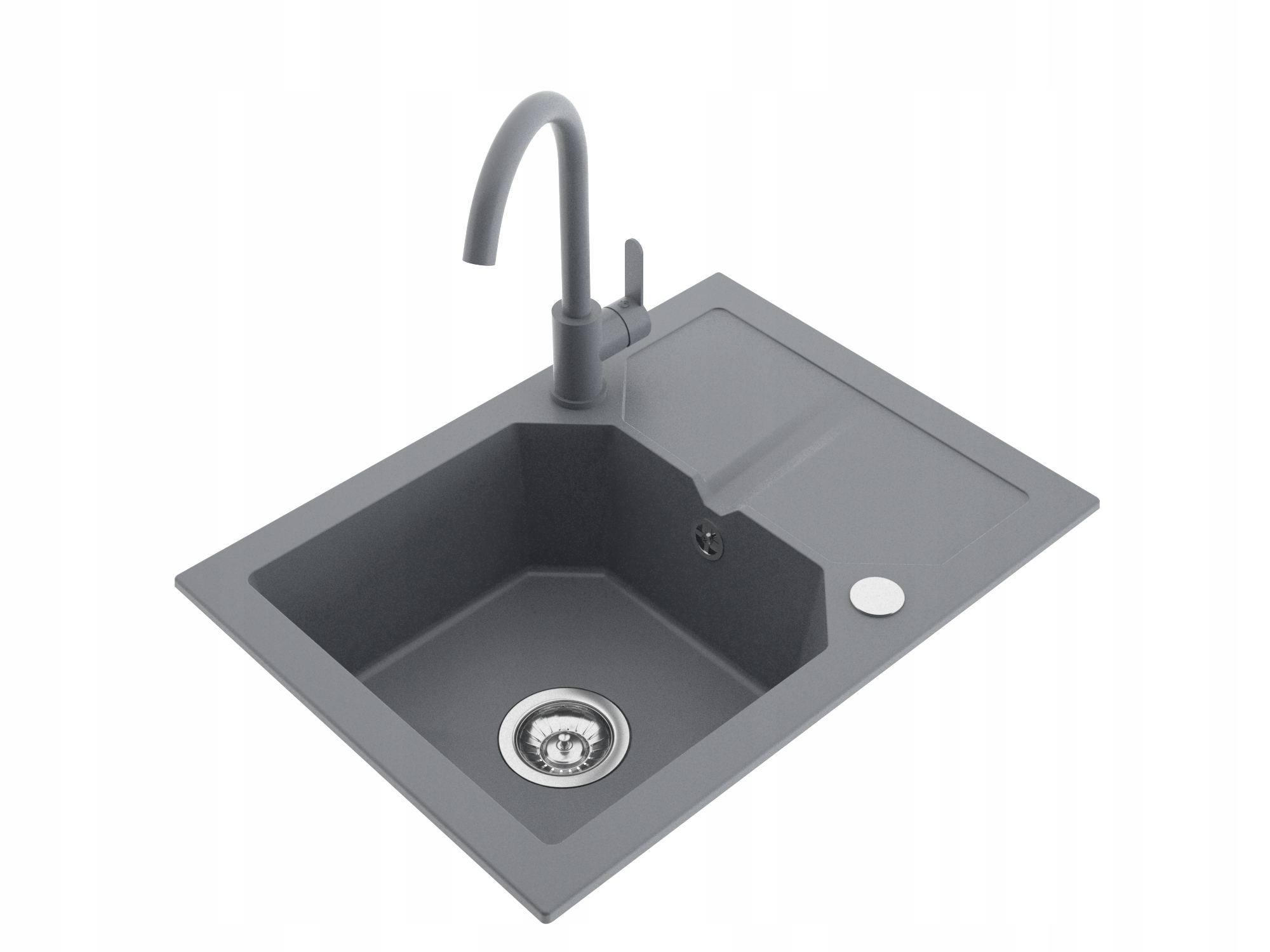 Granitový Jednokomorový Drez Miló Kenzo Set Sifón Batéria