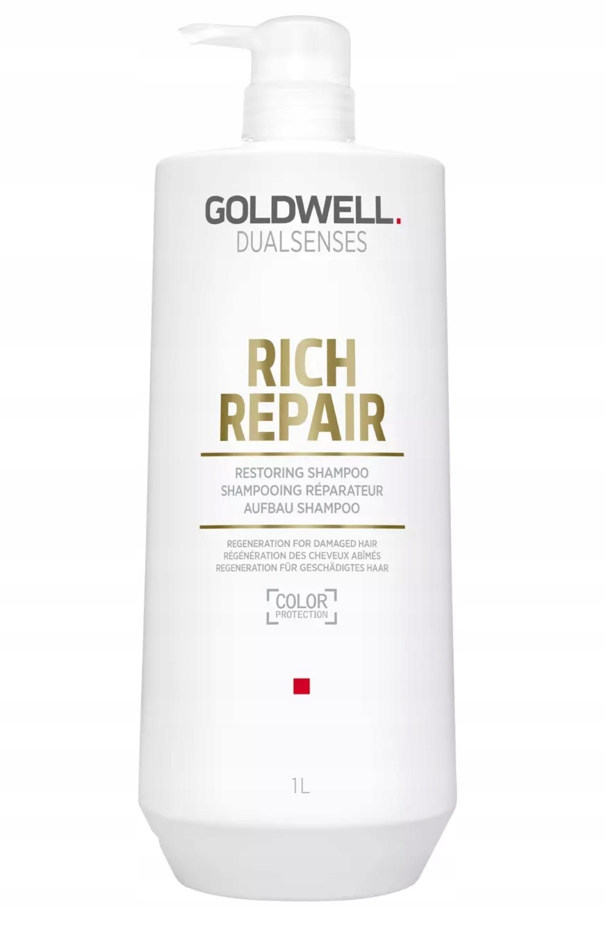 GOLDWELL Dual RICH REPAIR 1000ml szampon odbudowujący do włosów
