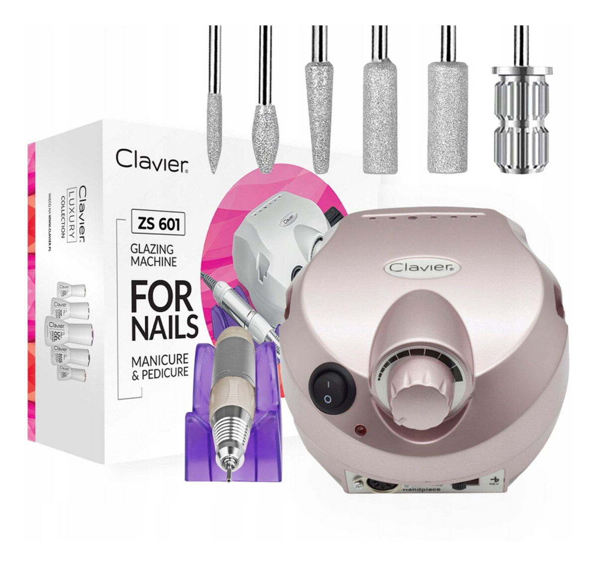 Clavier Frezarka do paznokci manicure i pedicure 65W DM 202