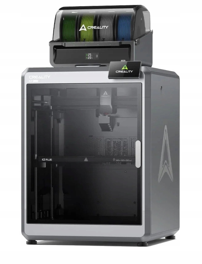 3D ПРИНТЕР CREALITY K2 ПЛЮС КОМБО НОВИНКА! CFS КОЛЬОРОВИЙ, ДОСТУПНИЙ ВІД РУКИ Статус пакування оригінальна