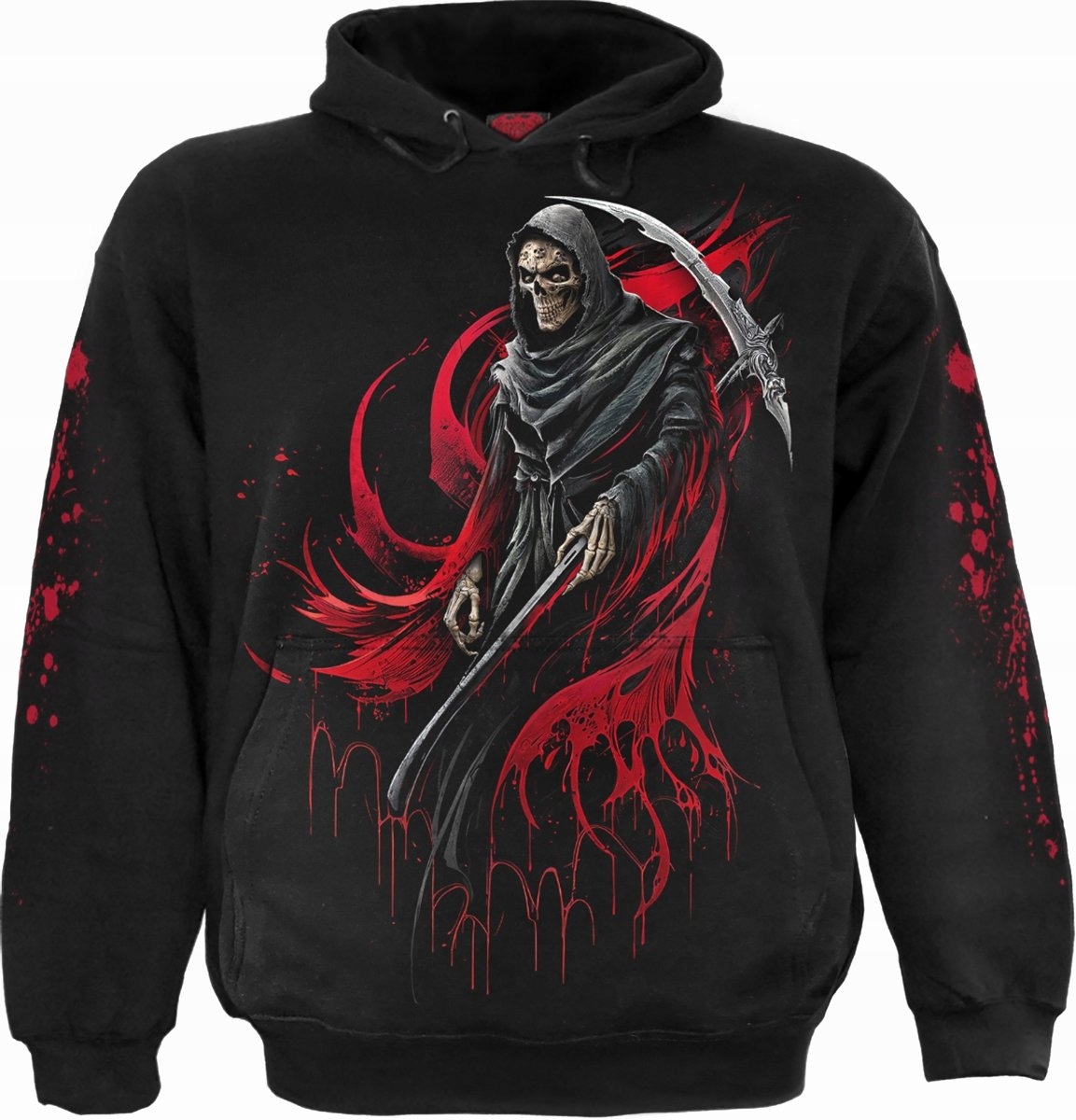 Mikina s kapucí Screaming Death Spiral XL