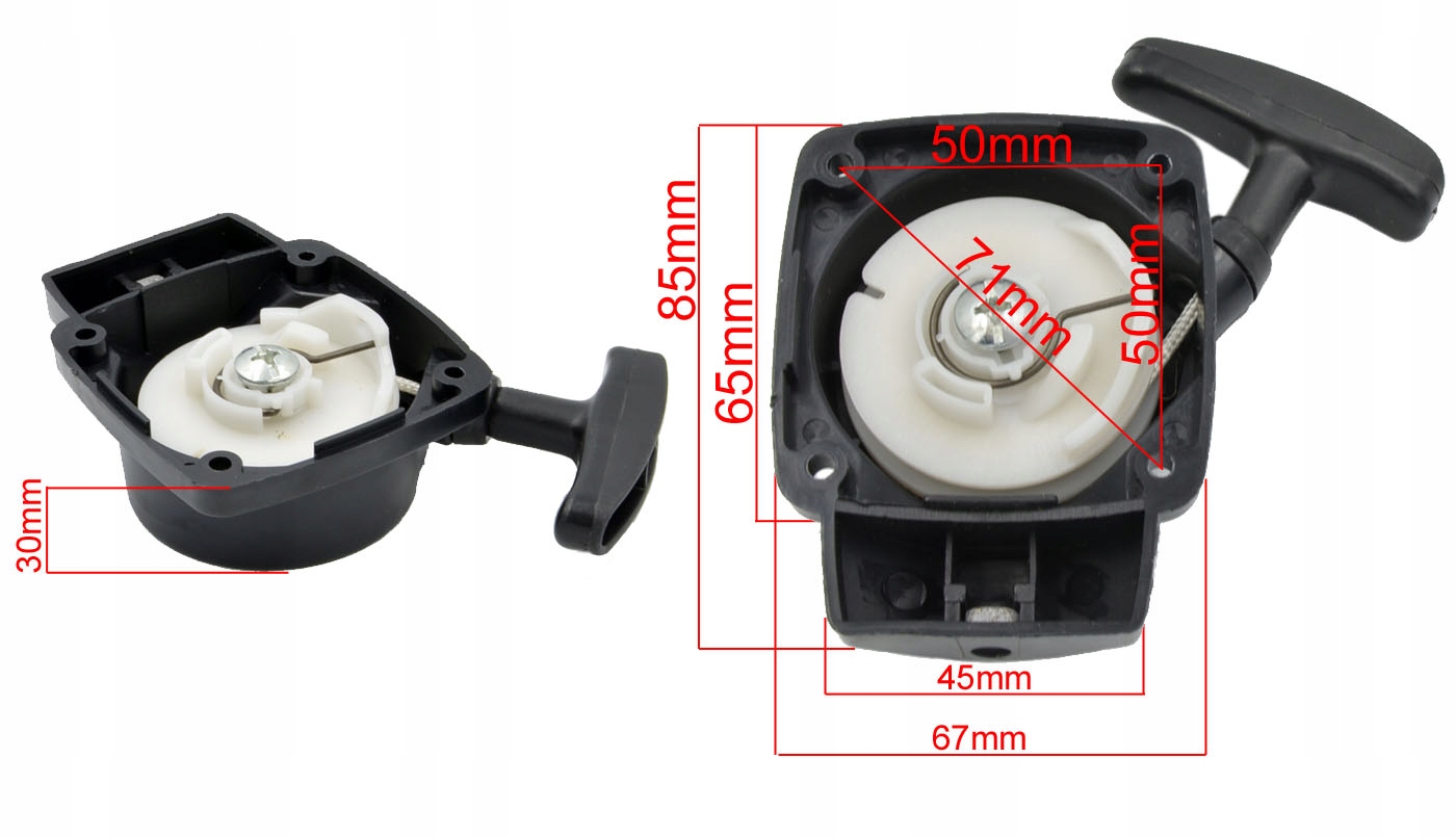 ROZRUSZNIK MINI STARTER SZARPAK DO KOSY SPALINOWEJ Marka None