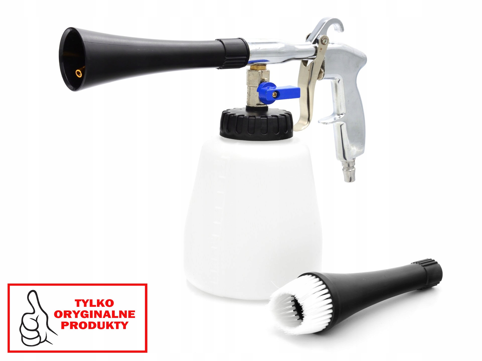 PISTOLET DO PRANIA TAPICERKI Z METALOWĄ DYSZĄ Marka Geko