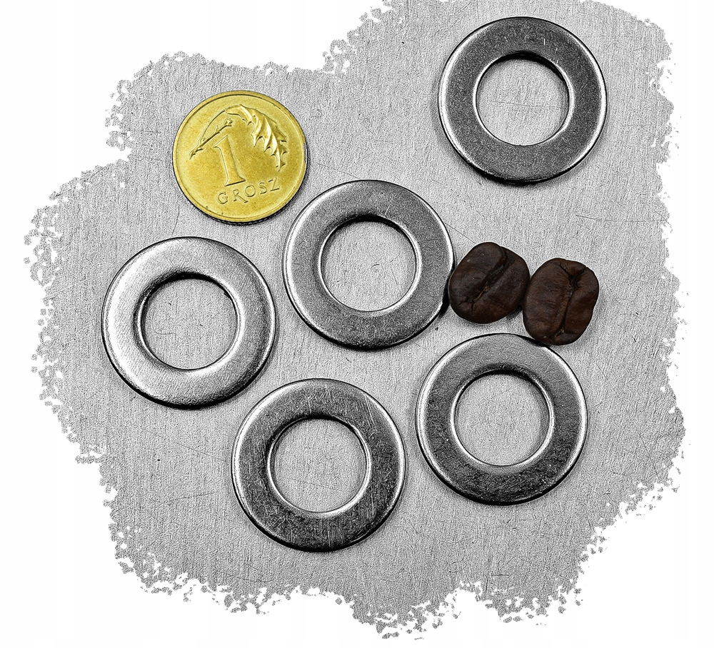 M10 PODKŁADKA PŁASKA NIERDZEWNA A2 125 (10) Marka inna