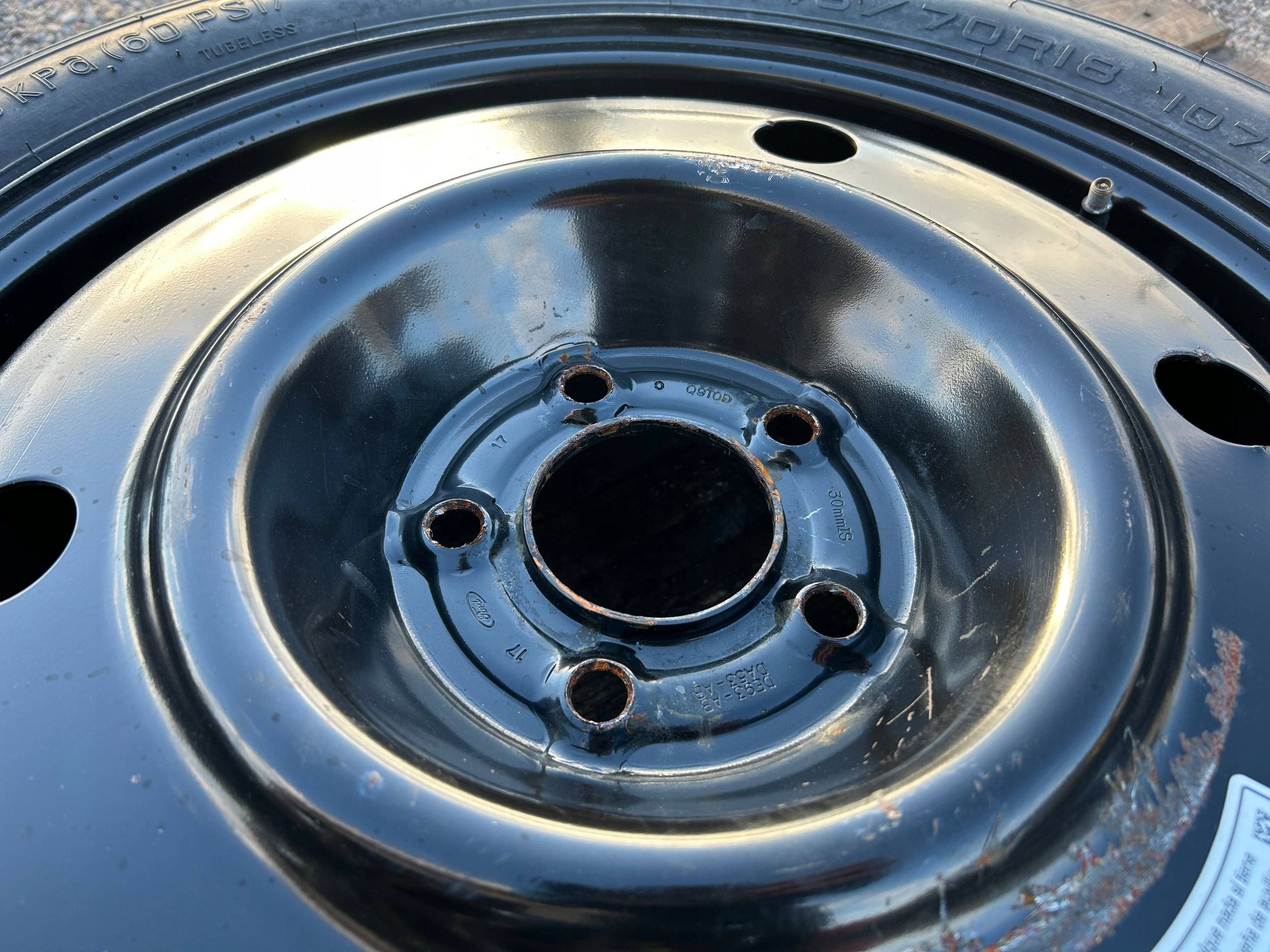 wheel spare spare 145/70/18 Ford Flex 2013