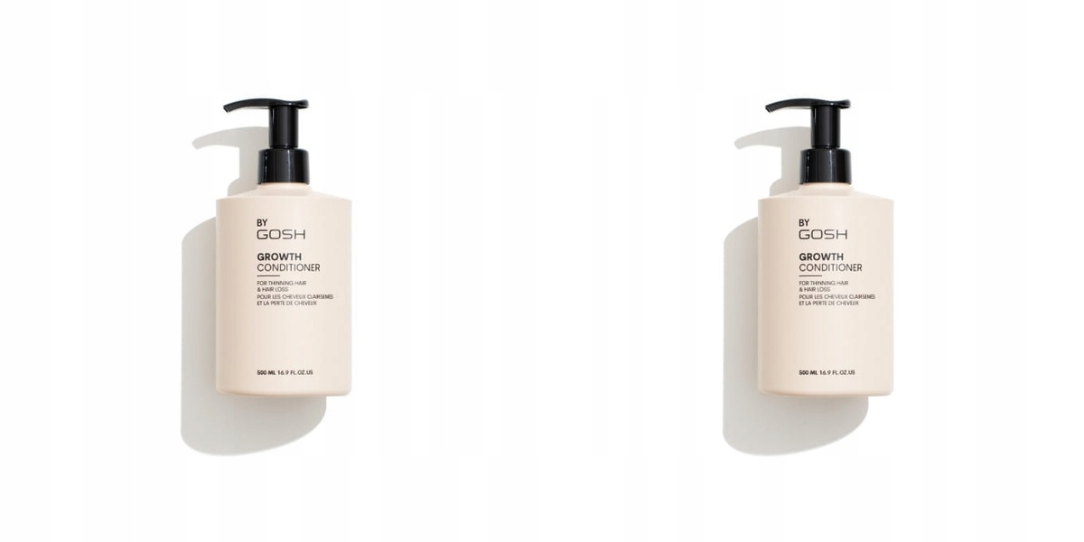 2x Gosh Hair Care Growth Kondicionér posilující a stimulující růst vlasů 5