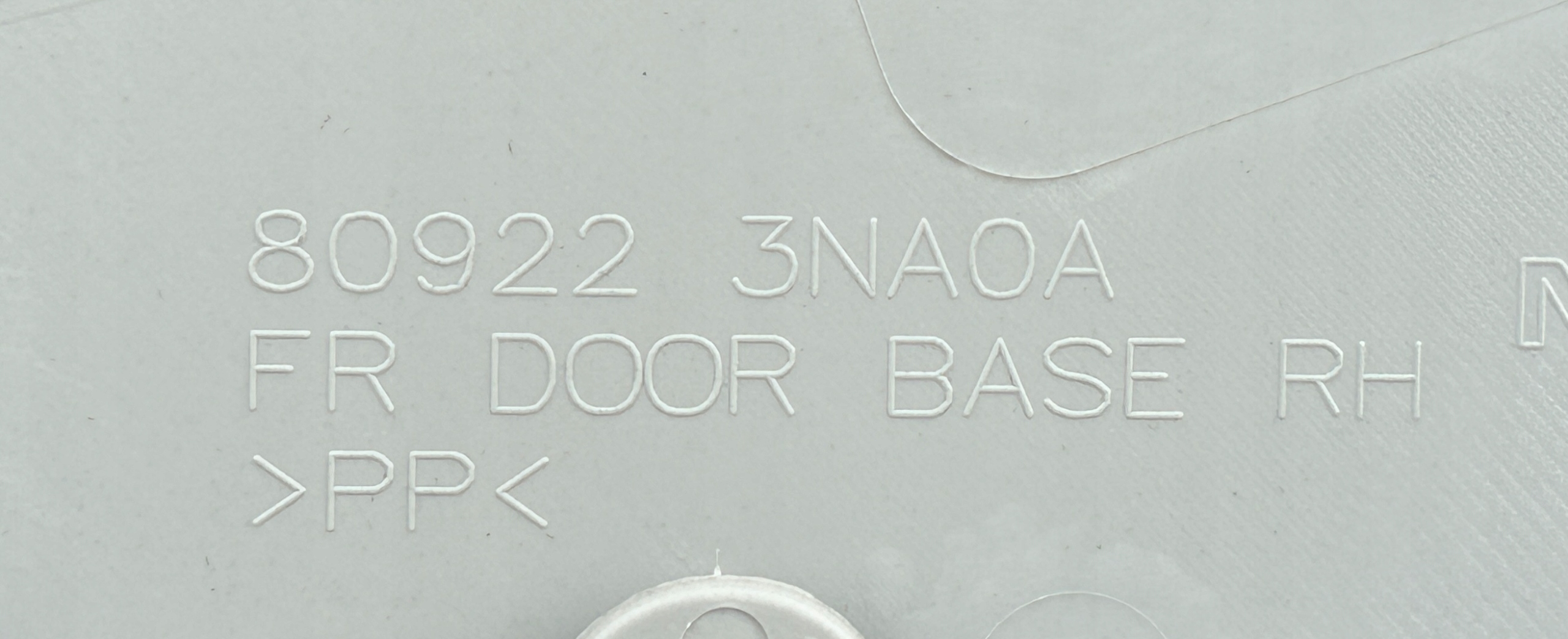 side door right front NISSAN LEAF and ZE0 10- 80922-3NA0A