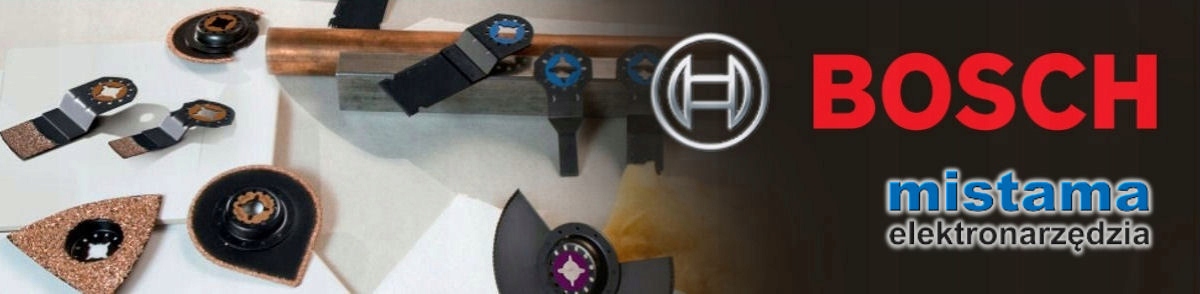 Zestaw 6 sztuk brzeszczotów osprzętu do GOP i PMF BOSCH STARLOCK Długość 85 mm