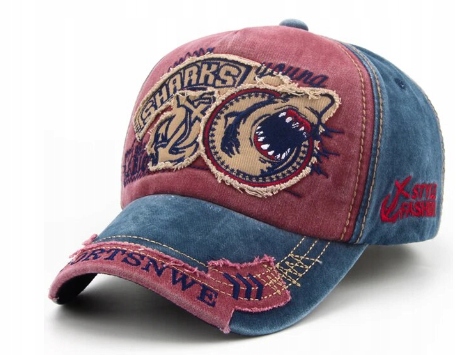 CZAPKA MOTYW ŻEGLARSKI