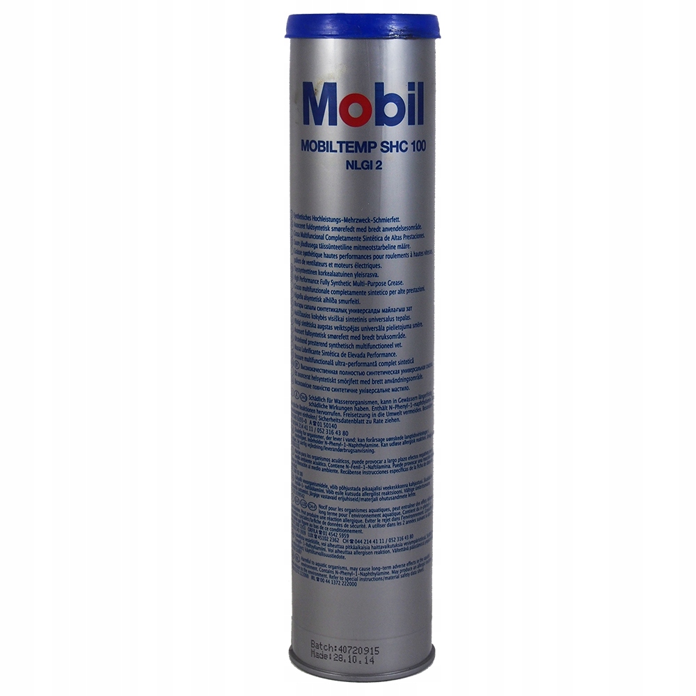 

Mobil Mobiltemp Shc 100 NLGI2 380G smar