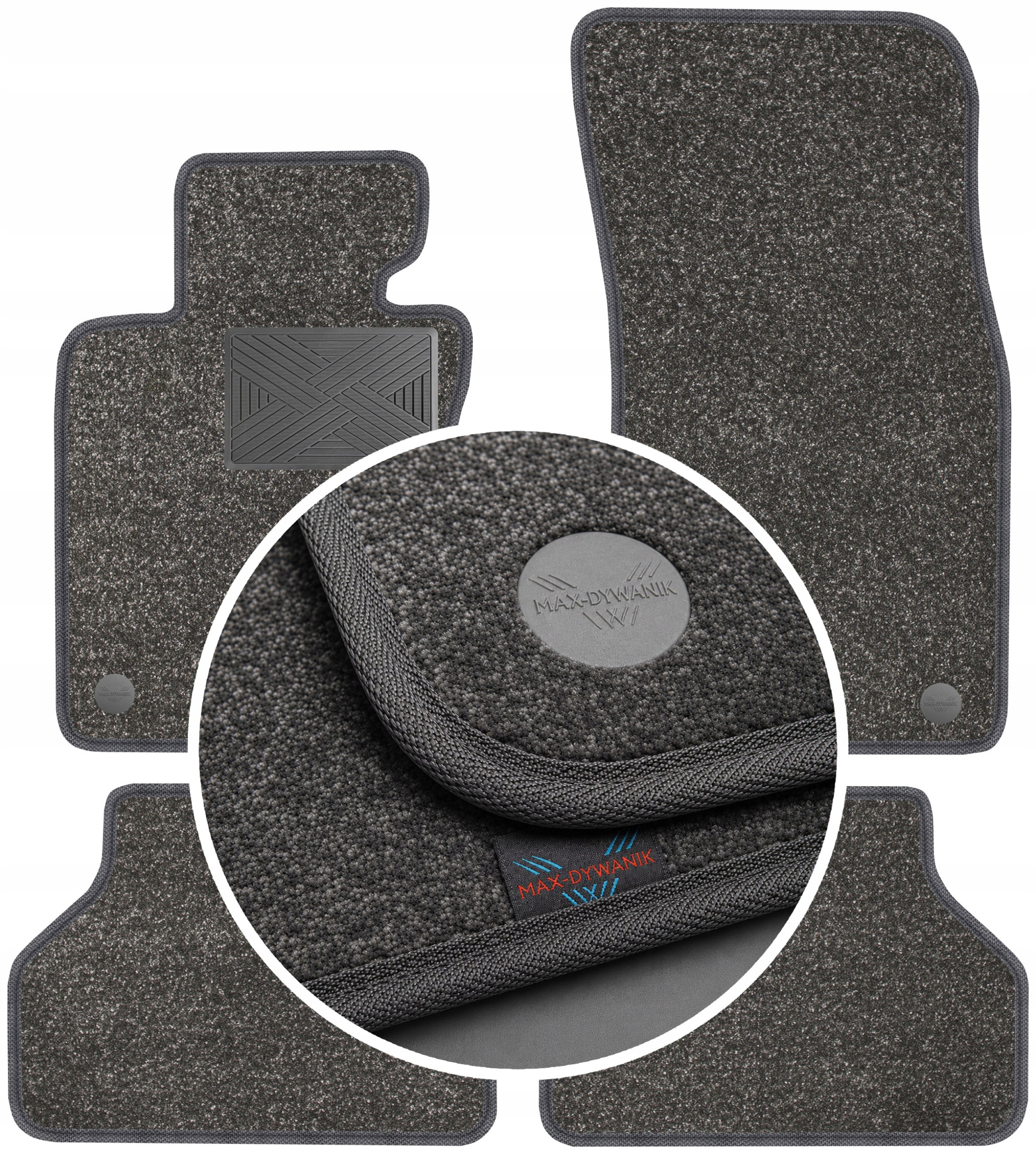 Bmw 5 E60 E61 2003-2010 Koberce do auta Perl-Line 12 mm
