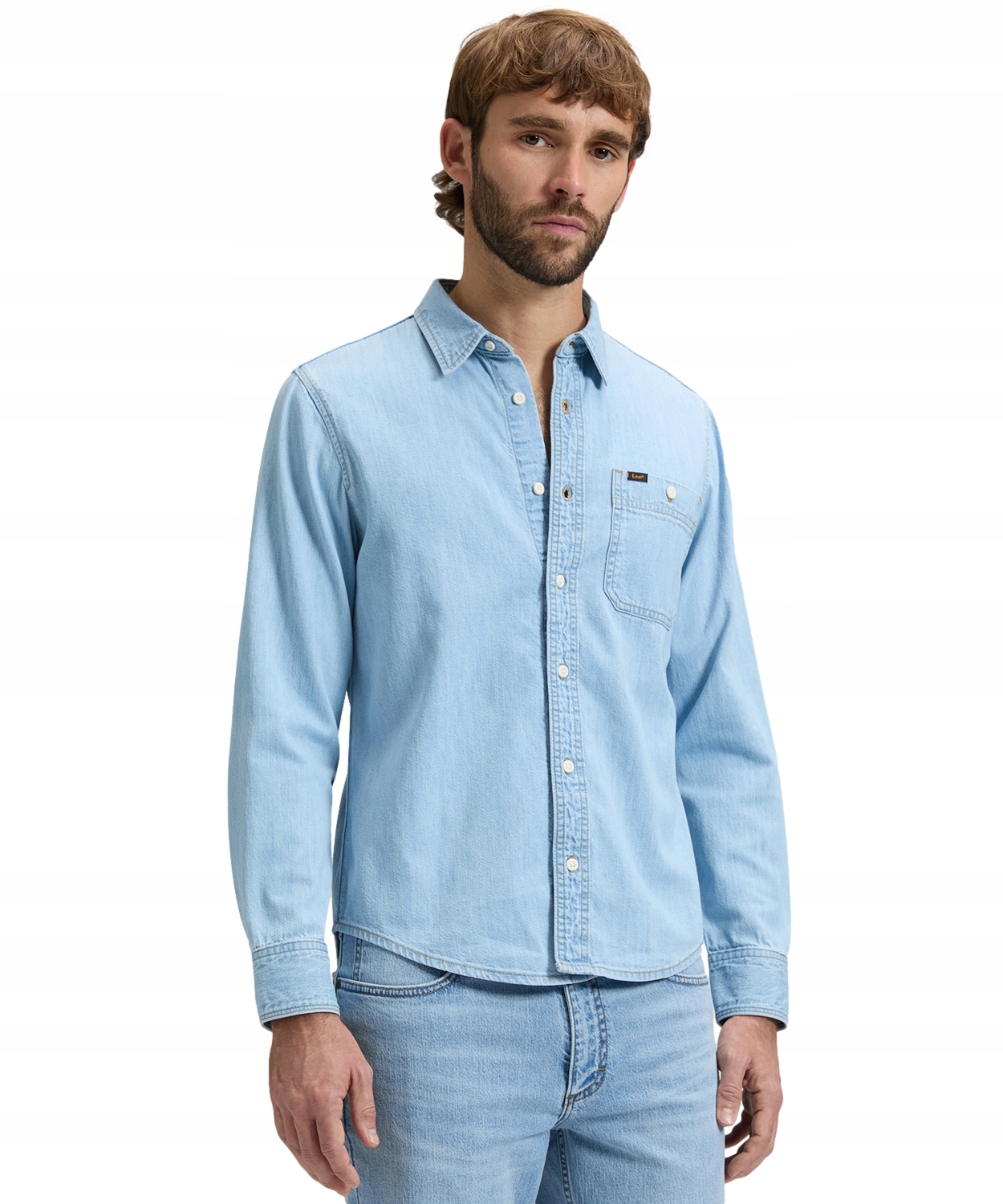 Košile Lee Leesure Shirt 112376585 Helios L