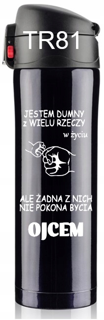 hrnek termiczny termoska na dárek v dřevěné Krabičce s vaším Gravírováním