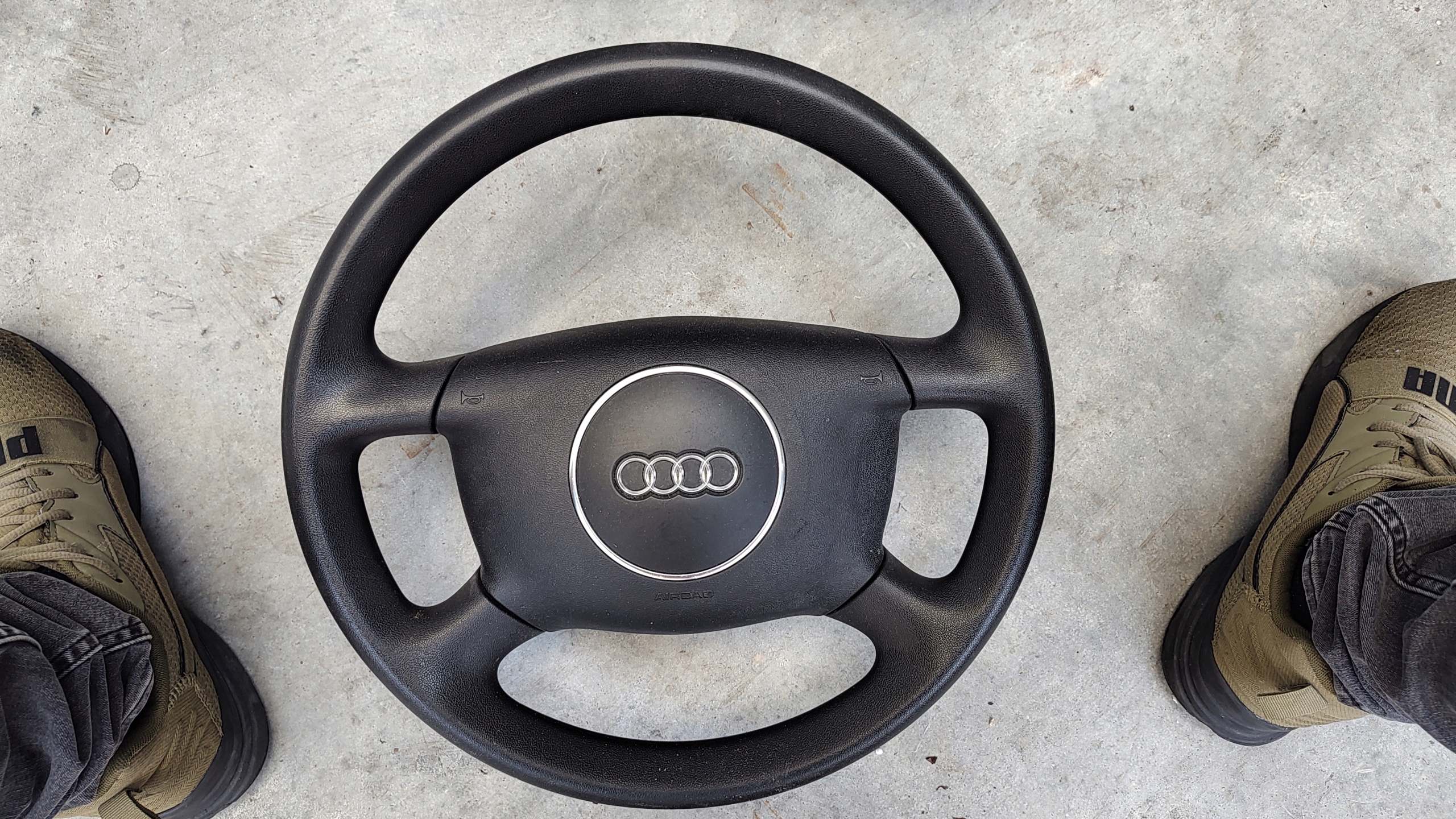 Audi A4 B6 рулевое колесо с супер состояние 01-04 год