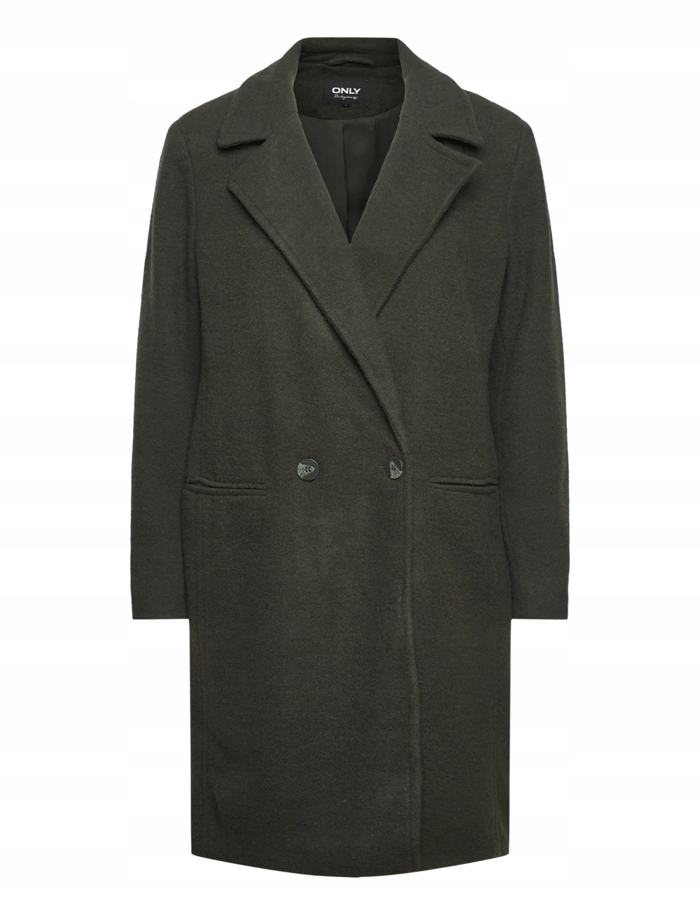 Klasický kabát s příměsí vlny Only XL