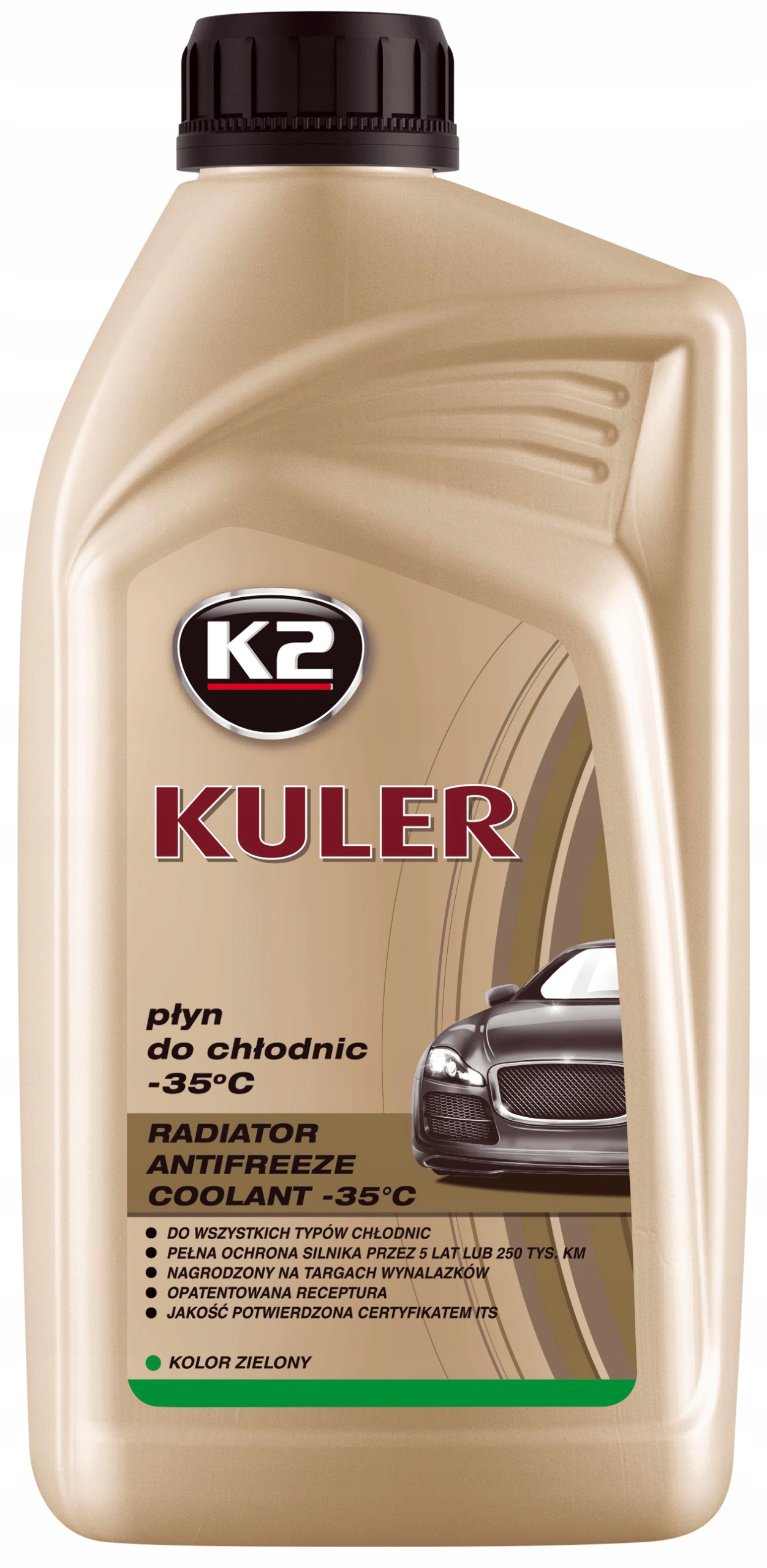 

K2 Kuler Long Life Płyn Do Chłodnic Zielony 1L