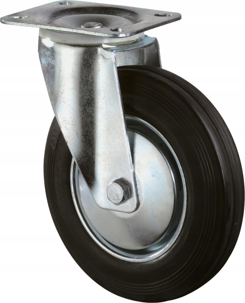 

Koło kółko skrętne gumowe do wózka 125mm 100kg