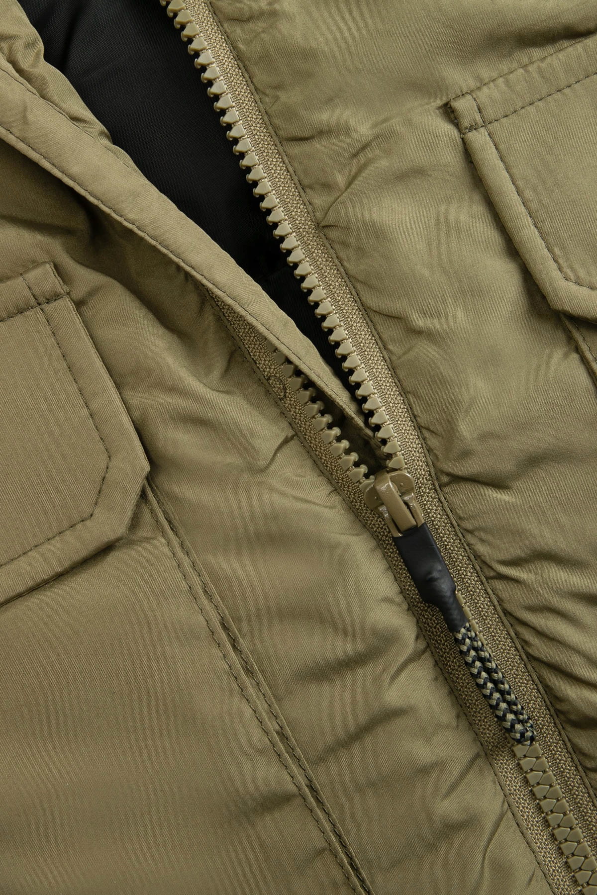 Męska kamizelka khaki XS Lemon Explore Model WL3178101OWM-027