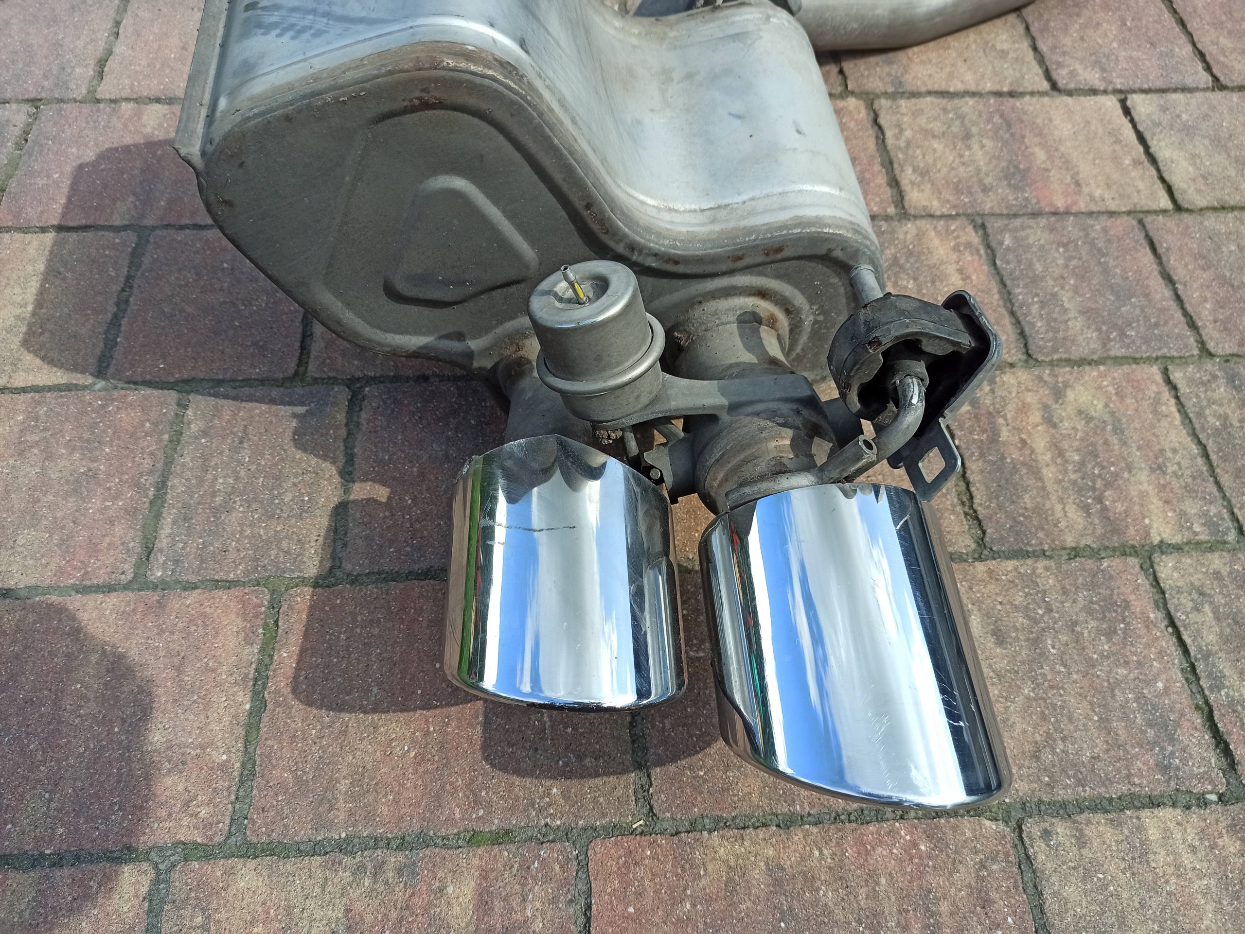 muffler, exhaust left right MASERATI GHIBLI 3.0B 14r